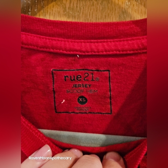 Rue 21 Red n Black T Shirt - Picture 3 of 6